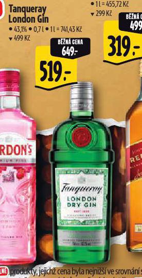 TANQUERAY LONDON GIN