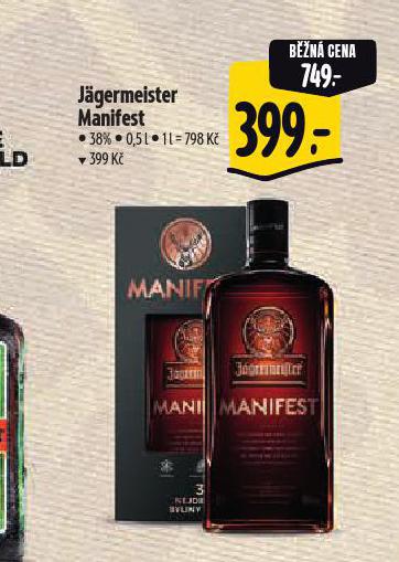 JAGERMEISTER MANIFEST