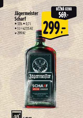 JAGERMEISTER SCHARF