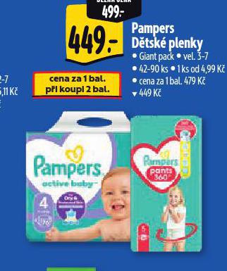 PAMPERS DTSK PLENKY