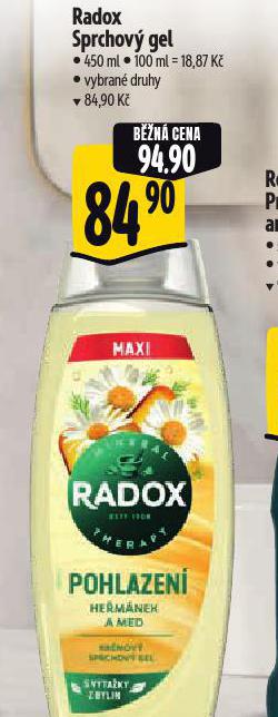 RADOX SPRCHOV GEL