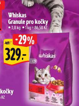 WHISKAS GRANULE PRO KOKY