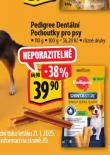 PEDIGREE DENTLN POCHOUTKY PRO PSY