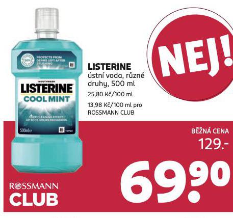 LISTERINE STN VODA