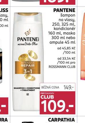 PANTENE AMPON, KONDICIONER, MASKA