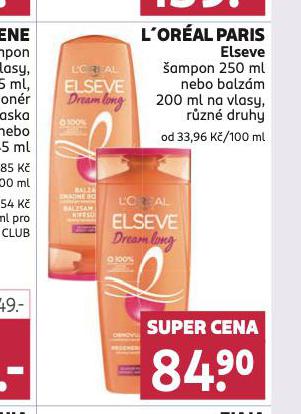 LOREAL PARIS ELSEVE AMPON, BALZM