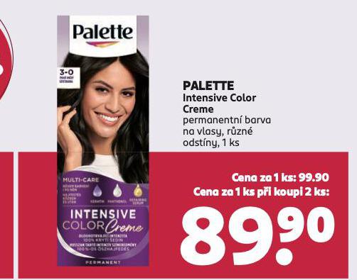 PALETTE INTENSIVE COLOR CREME BARVA NA VLASY