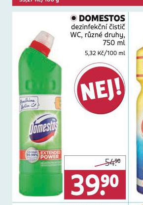 DOMESTOS DEZINFEKN ISTI WC