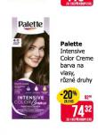 PALETTE INTENSIVE COLOR CREME BARVA NA VLASY