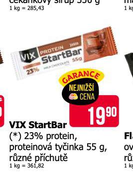 VIX STARBAR PROTEINOV TYINKA