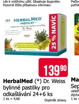 HERBALMED MEDICAL PASTILKY