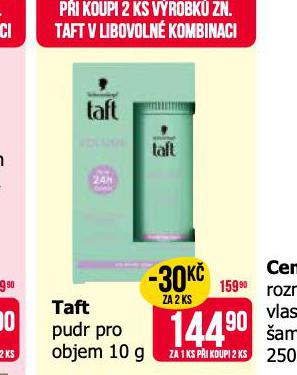 TAFT PUDR PRO OBJEM