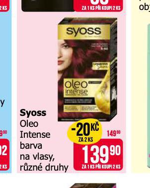 SYOSS OLEO INTENSE BARVA NA VLASY