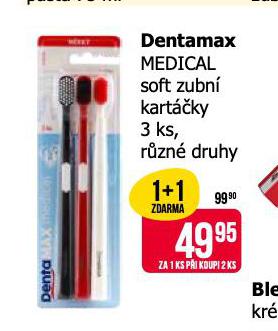 DENTAMAX MEDICAL SOFT ZUBN KARTKY