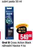 ORAL B CORSS ACTION BLACK NHRADN HLAVICE