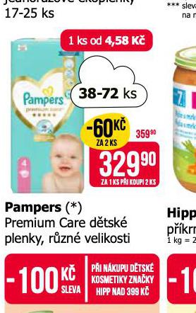 PAMPERS DTSK PLENKY