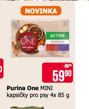 PURINA ONE MINI KAPSIKY PRO PSY