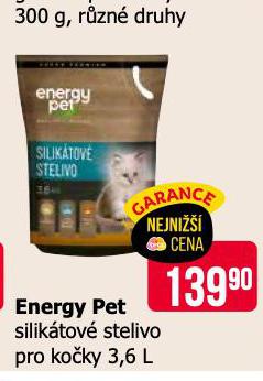 ENERGY PET SILIKTOV STELIVO PRO KOKY