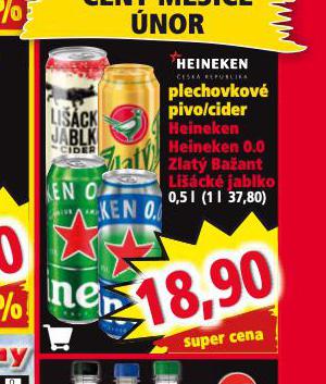 PLECHOVKOV PIVO / CIDER