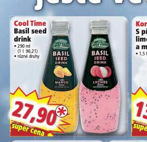 COOL TIME BASIL SEED DRINK