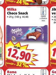 MILKA CHOCO SNACK