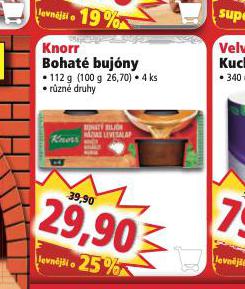 KNORR BOHAT BUJNY