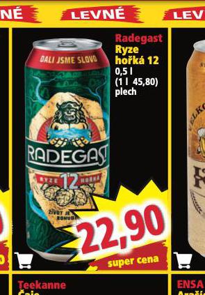 PIVO RADEGAST RYZE HOK 12