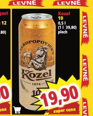 PIVO VELKOPOPOVICK KOZEL 10