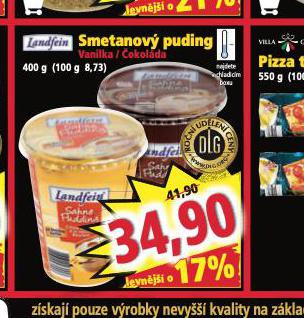 SMETANOV PUDING