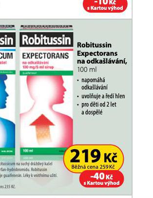 ROBITUSSIN EXPECTORANS NA ODKALVN