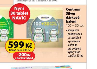 CENTRUM SILVER DRKOV BALEN