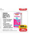 TEREZIA VITAMIN D3 BABY 400 IU