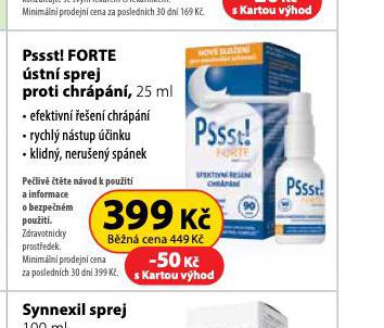 PSSST! FORTE STN SPREJ