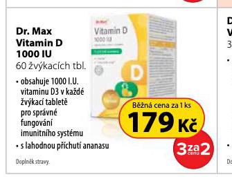 DR. MAX VITAMIN D 100 IU