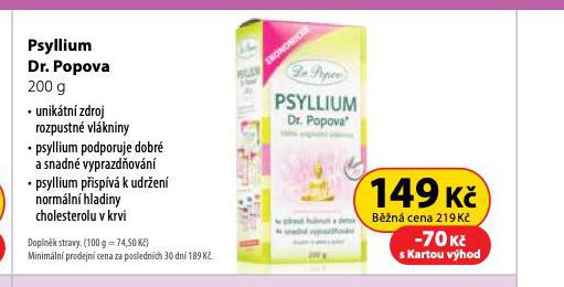 PSYLLIUM DR. POPOVA