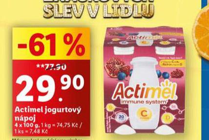 ACTIMEL JOGURTOV NPOJ