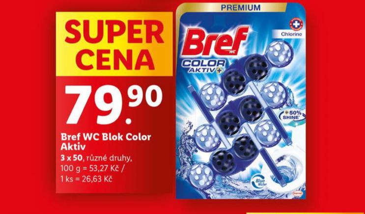 BREF WC BLOK COLOR AKTIV