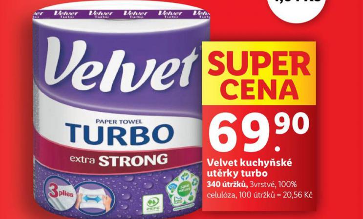 VELVET KUCHYSK UTRKA TURBO