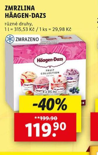 HAGEN DAZS ZMRZLINA