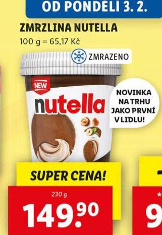 ZMRZLINA NUTELLA