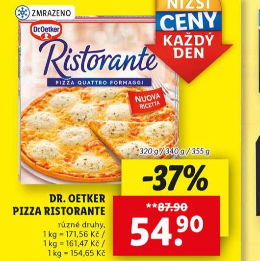 DR. OETKER PIZZA RISTORANTE