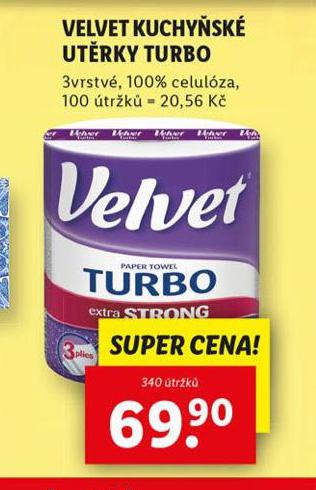 VELVET BOOST KUCHYSK UTRKY