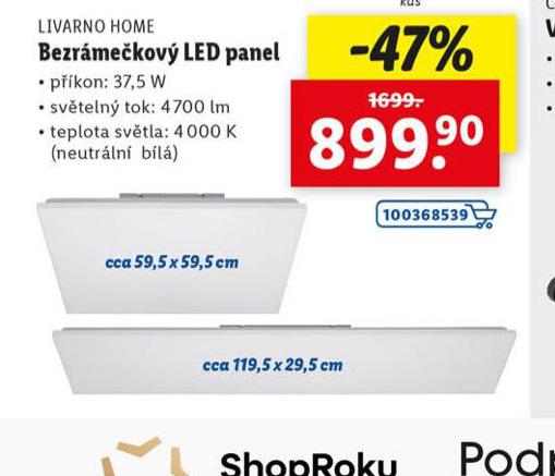 BEZRMEKOV LED PANEL