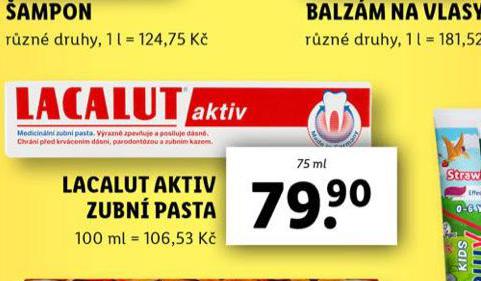 LACALUT AKTIV ZUBN PASTA