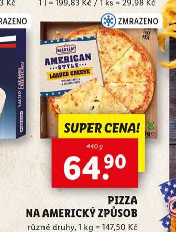 PIZZA NA AMERICK ZPSOB