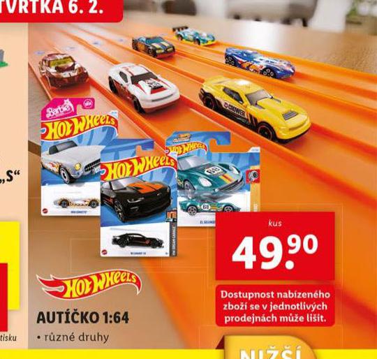 AUTKO HOT WHEELS 1:64