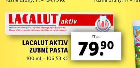 LACALUT AKTIV ZUBN PASTA