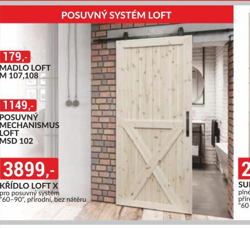 POSUVN MECHANISMUS LOFT