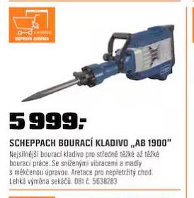 SCHEPPACH BOURAC KLADIVO