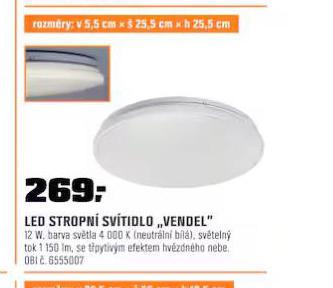 LED STROPN SVTIDLO